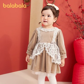  Balabala/ платье для новорожденных девочек, милое модное платье-пачка принцессы