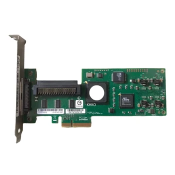  Использованный Оригинальный MM052 NU947 SCSI LSI20320IE Карта адаптера контроллера PCI-E HBA 0NU947 0MM052 LSI 20320IE