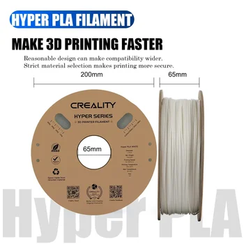  Нить накаливания Creality PLA Hyper PLA Высокоскоростная Нить накаливания для 3D-принтера 1,75 мм, 1 кг (2,2 фунта)/катушка с Точностью размеров для большинства FDM-принтеров