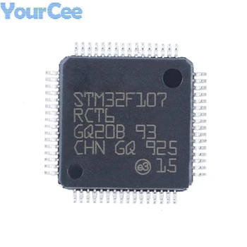  Микроконтроллер STM32F107RCT6 MCU 72 МГц 256 КБ Флэш-памяти LQFP-64 Cortex-M3 32-разрядная Оперативная память 64 КБ Микросхема Интегральной схемы