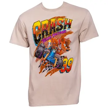  Футболка Crash Bandicoot Crash Team Racing Белого цвета