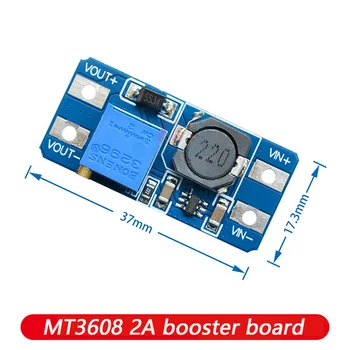  MT3608 DC-DC Повышающий Преобразователь Boost Power Module Плата Boost Boost Максимальная Мощность 28V 2A для Arduino Diy Kit Power Module Booster