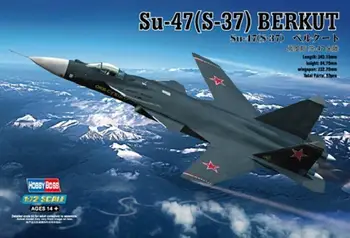  Модель Hobbyboss 80211 1/72 в масштабе Su-47 Berkut Model Kit