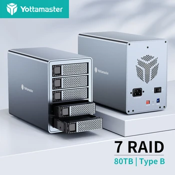  [FS5RU3] Корпус внешнего жесткого диска Yottamaster RAID с 5 отсеками 2,5 