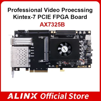  Демонстрация платы ускорителя ALINX AX7325B XILINX Kintex-7 SFP FPGA XC7K325 PCIE Accelerator Card