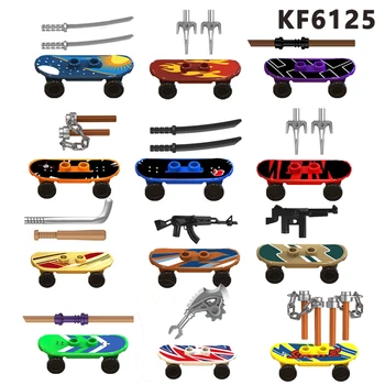  KF6125 Строительные блоки из американских комиксов, мини-кирпичики, фигурки, развивающие игрушки для детских подарков