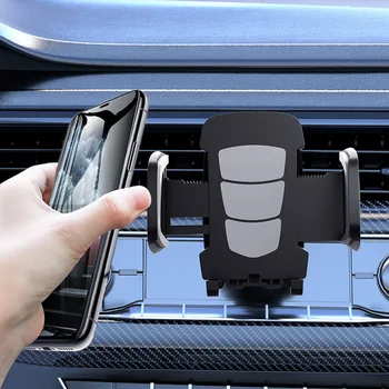  Новый автомобильный держатель для телефона, компакт-диск, вентиляционное отверстие, крепление для телефона, вращающийся на 360 градусов, держатель для смартфона для автомобиля, одной рукой
