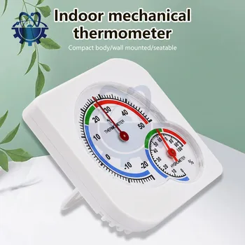  Мини Влажный Гигрометр Термометр влажности Измеритель температуры Механический Классический для домашнего использования в помещении на открытом воздухе