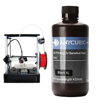  Жидкость для 3D-принтера из смолы Расходные материалы для 3D-печати из 3D-смолы Фоточувствительная Смола Быстрого УФ-Отверждения Жидкость Для 3D-печати Высокой точности