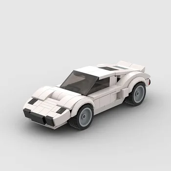  Строительные блоки MOC GT-40 White (M10162) с совместимой сборкой подарочных игрушек модели Le-go