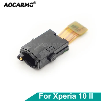  Aocarmo Для Sony Xperia 10 II X10ii XQ-AU51 XQ-AU52 SO-41A SOV43 Разъем для наушников Отверстие Для наушников Разъем Аудио Гибкий Кабель