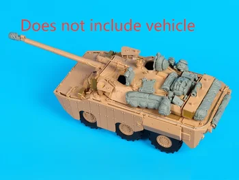  Модификация деталей танковой колесницы AMX-10 RCR из литой под давлением бронированной машины AMX-10 RCR в масштабе 1:35 Не включает неокрашенную модель танка.