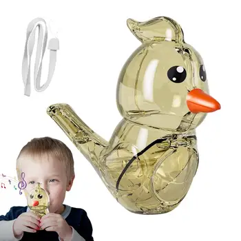  Свисток Водяной птицы, многоразовые прозрачные игрушки-свистульки, креативная и веселая развивающая игрушка для детей, мальчиков, девочек на День рождения и Рождество