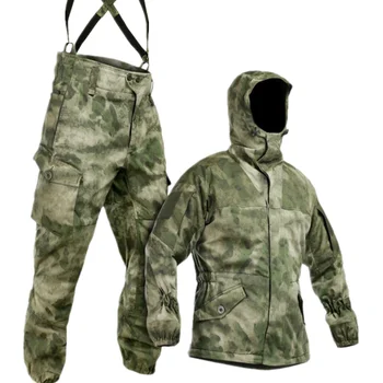  ATFG Gorka-3 Военные боевые костюмы плюс размер Русский МОКС камуфляж Стандартная униформа Мужская рубашка брюки Водонепроницаемая охотничья одежда