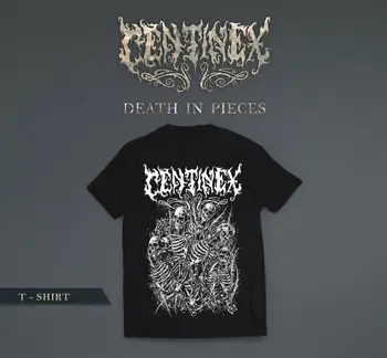  Официальная футболка CENTINEX Death in Pieces Demonical Dismember Hypocrisy