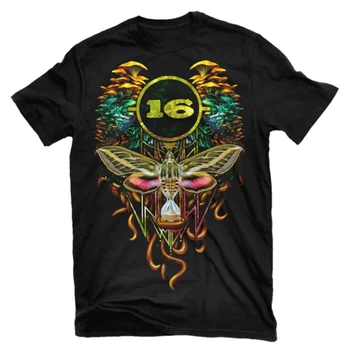  Популярная футболка с альбомом рок-музыки 