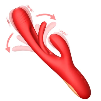  Konijn Tikken G-Spot Klopte Vibrator Voor Vrouwen Clitoris Clit Stimulator Krachtige 21 Modi Sex Toy Vrouwelijke Goederen voor V