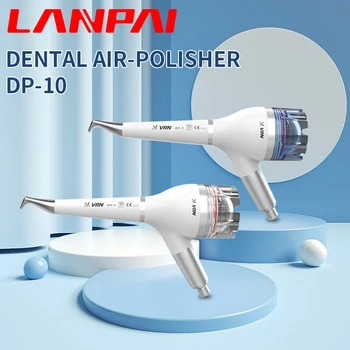  Стоматологический пескоструйный пистолет Lanpai Для полировки зубов Prophy Jet Air Polisher airflow Spray Стоматология, оборудование для масштабирования 2/4 отверстий