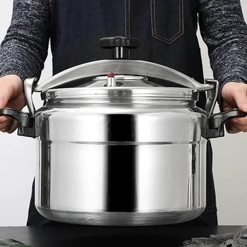  Скороварка большой емкости из алюминиевого сплава, газовая плита, может использовать взрывозащищенную посуду для домашней кухни объемом 5-18 л
