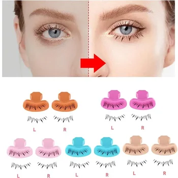  Новый Инструмент для Штамповки Ресниц Eye Makeup Tool Diy Наращивание Нижних Ресниц Естественный Вид для начинающих Накладных Ресниц