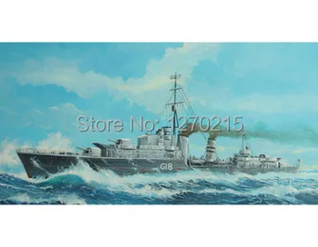  Трубач 05758 1/700 Эсминец племенного класса HMS Zulu (F18) 1941 г. набор пластиковых моделей
