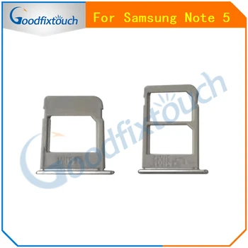  Для Samsung Note 5 Двойной лоток для одной Sim-карты, держатель слота для SIM-карты, запасная часть