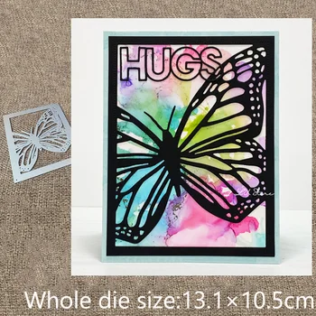  XLDesign Craft Штампы для резки металла трафаретная форма рамка с бабочкой-Монархом альбом для вырезок Бумажная открытка Ремесленное Тиснение высечки