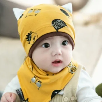  Хлопчатобумажная шапочка для новорожденных, осенне-зимняя детская шапочка, теплый комплект для помещений, шапочка для головы 0 декабря