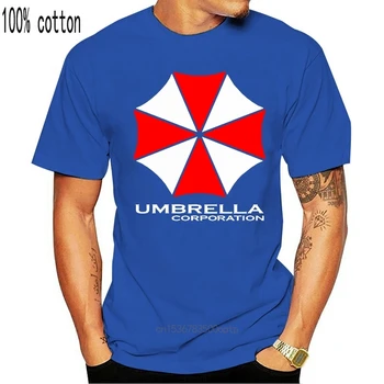  Мужская футболка Umbrella Corporation - подарок к фильму ужасов про зомби, Sc-Fi Movie, Новые забавные топы унисекс, футболка