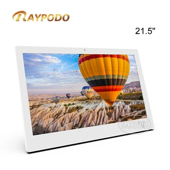  Raypodo 21,5-дюймовый сенсорный дисплей с чипсетом RK3399 с Android 8.1 Универсальный планшетный ПК для настенного монтажа