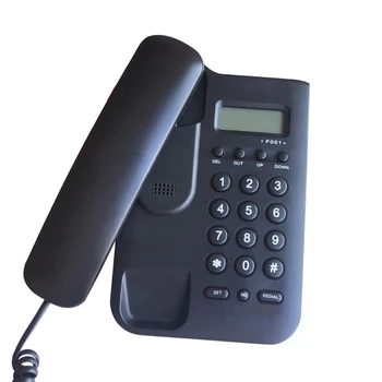  Обычный стационарный телефон с функцией отключения звука / повторного набора / громкой связи для бизнеса 594A