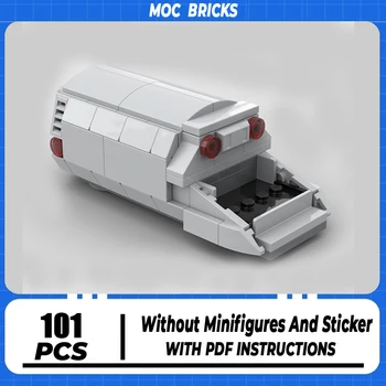  Серия фильмов Star Moc Строительные кирпичи Imperial Cargo Transporter V2 Технология сборки модульных блоков Строительная игрушка