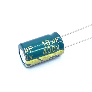  50 шт./лот 10uf400V алюминиевый электролитический конденсатор размером 10*17 мм 400V 10uf 20%