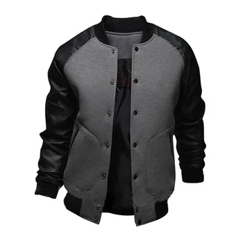  осенняя мужская куртка, пальто, повседневная бейсбольная куртка в стиле хип-хоп, мужская модная уличная одежда, Лоскутная куртка, мужская chaqueta hombre