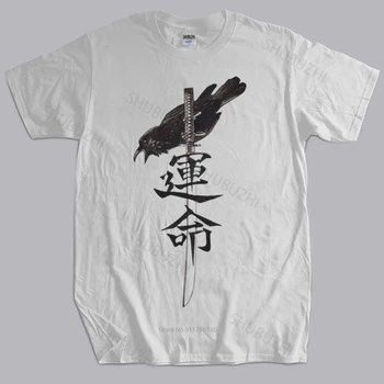  Homme футболка летняя мужская футболка Samurai F A T E Популярная футболка без бирки, мужская футболка, топы европейского размера