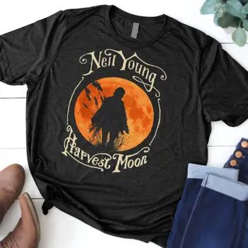  Хлопковая футболка Neil Young Harvest Moon CF493