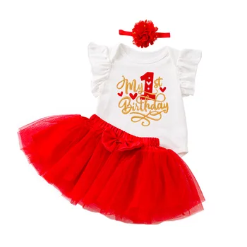  Комплект одежды для Куклы Реборн из 3 предметов, Розовое/Красное/Розовое Платье для Bebe Reborn Для Маленьких Девочек NPK Аксессуары подходят для Кукол 55-60 см