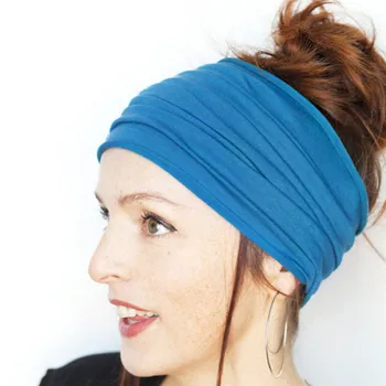  Эластичная шапочка-тюрбан, женская тренировочная повязка для фитнеса, спортивная повязка, повязка для фитнеса, повязки на голову, аксессуары для волос