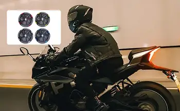  Крышка двигателя мотоцикла из прочного алюминиевого сплава с защитой от вращающегося вентилятора, боковые крышки колес, защита радиатора для защиты двигателя