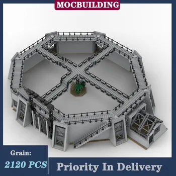  MOC Movie Cage Model Assembly Строительные блоки Коллекция игрушек для архитектуры, подарки