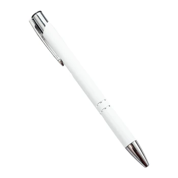  Металлическая Выдвижная Шариковая Ручка с Кончиком 1,0 мм, Пишущая Ручка Разных Цветов, Прямая Поставка