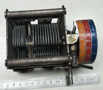  Подержанный воздушный конденсатор переменного тока с замедлением работы двойного конденсатора переменного тока дифференциальной емкости big air;