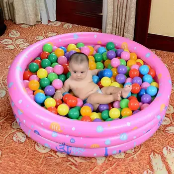  Детский надувной круглый бассейн с утолщением для водных вечеринок