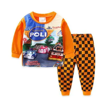  Детский пижамный комплект для детской одежды, Пижама для малышей, одежда для сна для мальчиков, домашняя одежда для мальчиков, пижамы, хлопковый костюм в полоску, от 2 до 7 лет