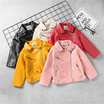  Пальто для девочек Куртка хлопчатобумажная ветрозащитная верхняя одежда 2023 Красивая искусственная теплая плотная весна Осень Плюс размер детской одежды